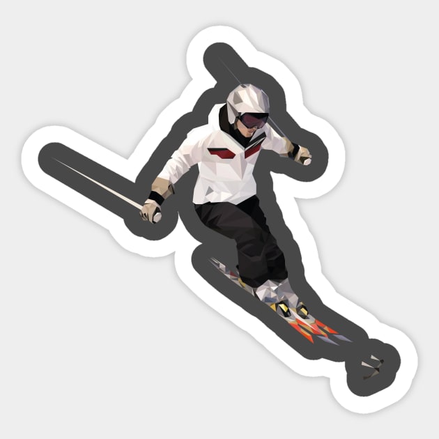 skiing Sticker by kira